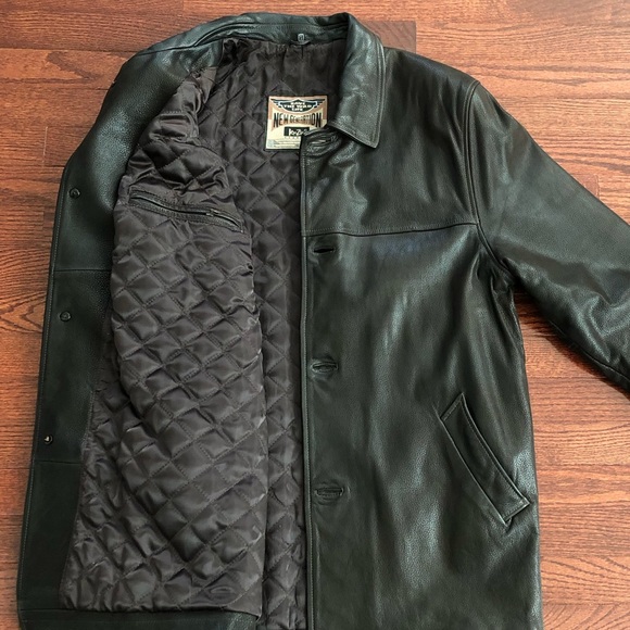 Genuine leather coat - Picture 6 of 8